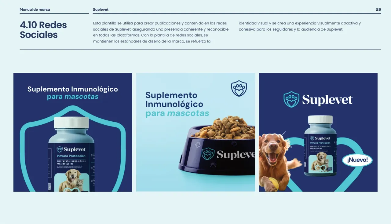 Suplevet · Social media